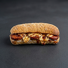 SUCUKLU & MOZARELLA & BBQ SOSLU CIABATTA SANDVİÇ