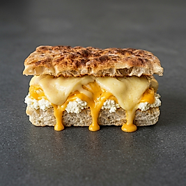 3 PEYNİRLİ (RİCOTTA, CHEDDAR, KAŞAR) FOCACCIA SANDVİÇ