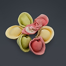 3 RENK 5 PEYNİRLİ TORTELLONI (3,5CM. * 10 GR)